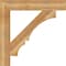 Ekena Millwork Balboa Block Rough Sawn Bracket, Western Red Cedar, 6"W x 40"D x 40"H BKT06X40X40BOA05RWR - alternate 2